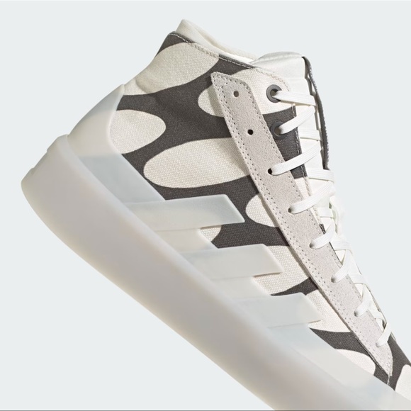 Adidas x Marimekko Essentials Znsored Hi Black and White Patterned Sneakers, 8 - Picture 7 of 16